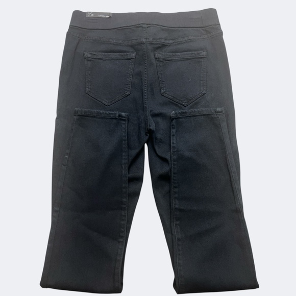 Liverpool Jeans Womens 6/28 Black The Skinny Pull On Stretch The Denim Legging - Picture 4 of 9